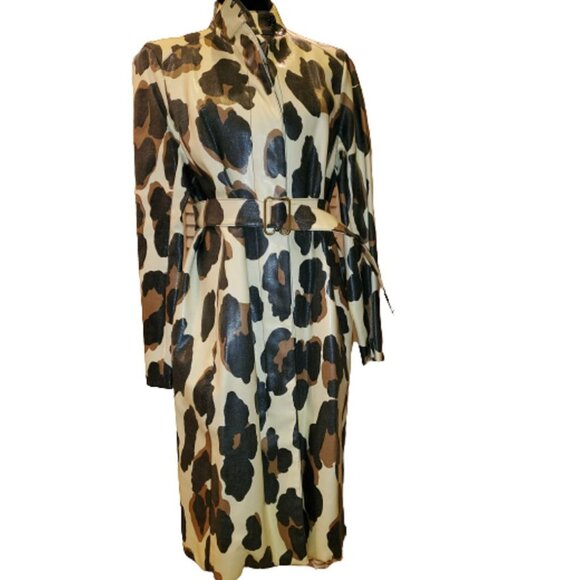 100% AUTHENTIC Luxurious Glamorous YSL Runway Stylish Luxury Jacket Coat Trench - Picture 9 of 16